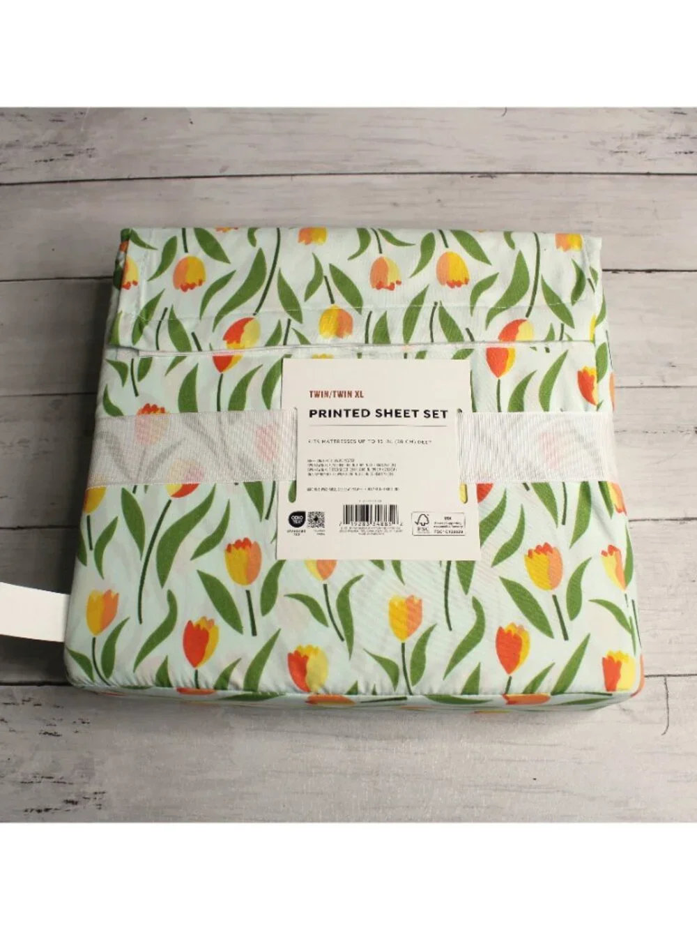 Havenstay Twin XL Sheet Set Bedding Tulip Floral